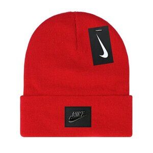 Nike Red Cap Cuffed Beanie Adult One Size Fits Most